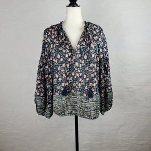 Lucky Brand Boho blouse Size medium